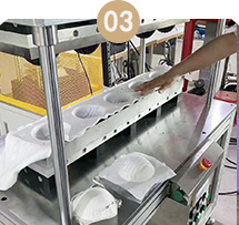 口罩针刺棉不好定型？